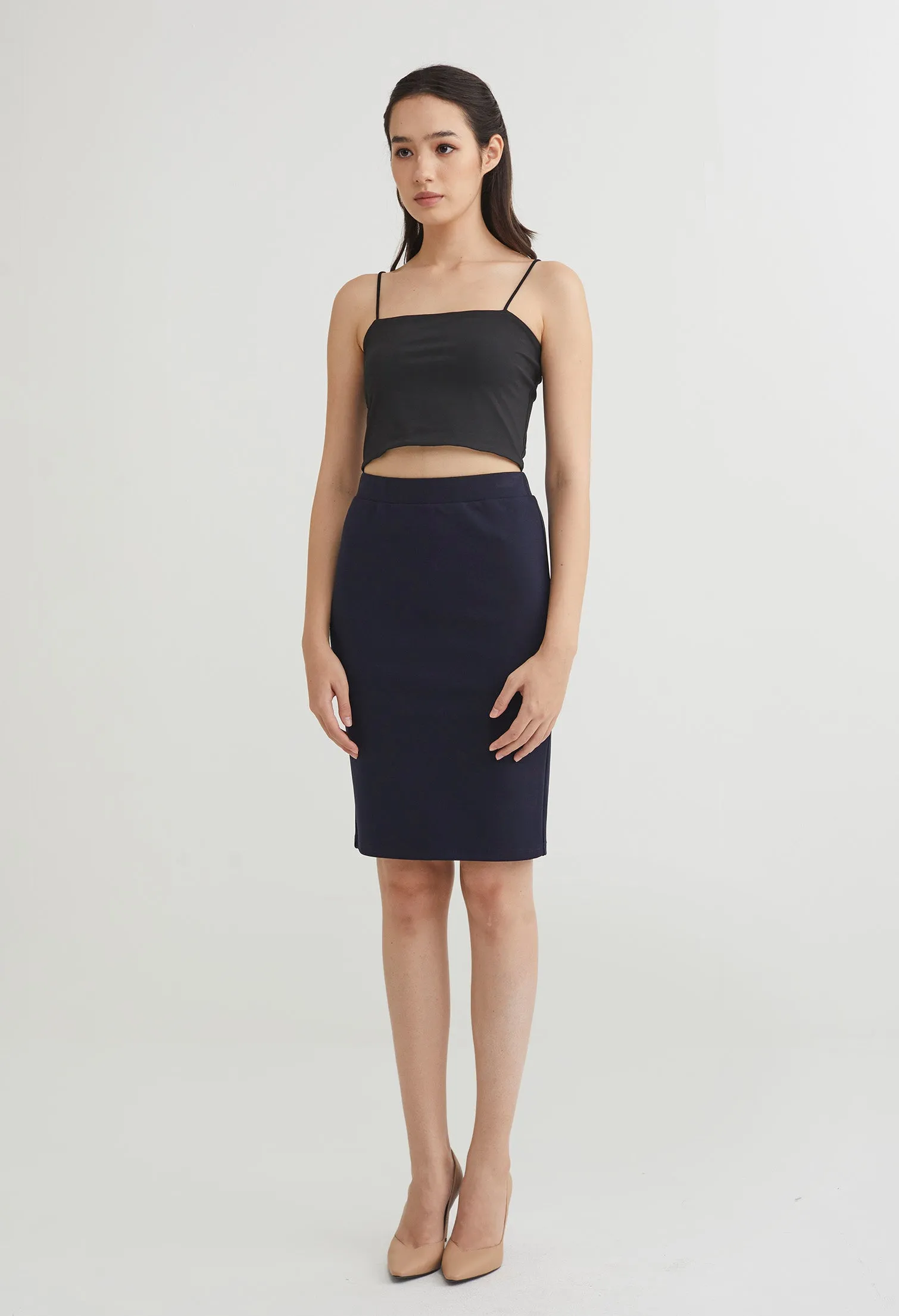 Basic Office Pencil Skirt