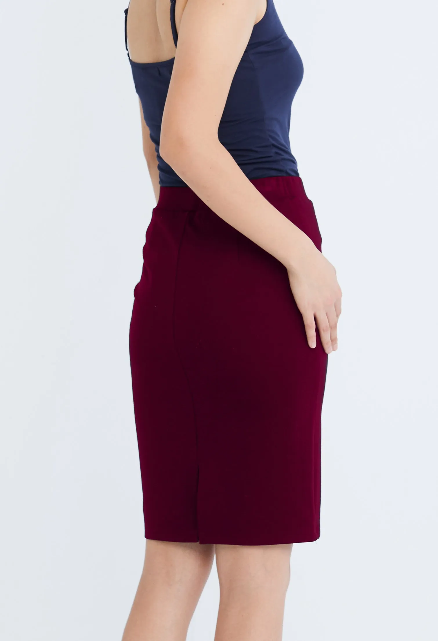 Basic Office Pencil Skirt