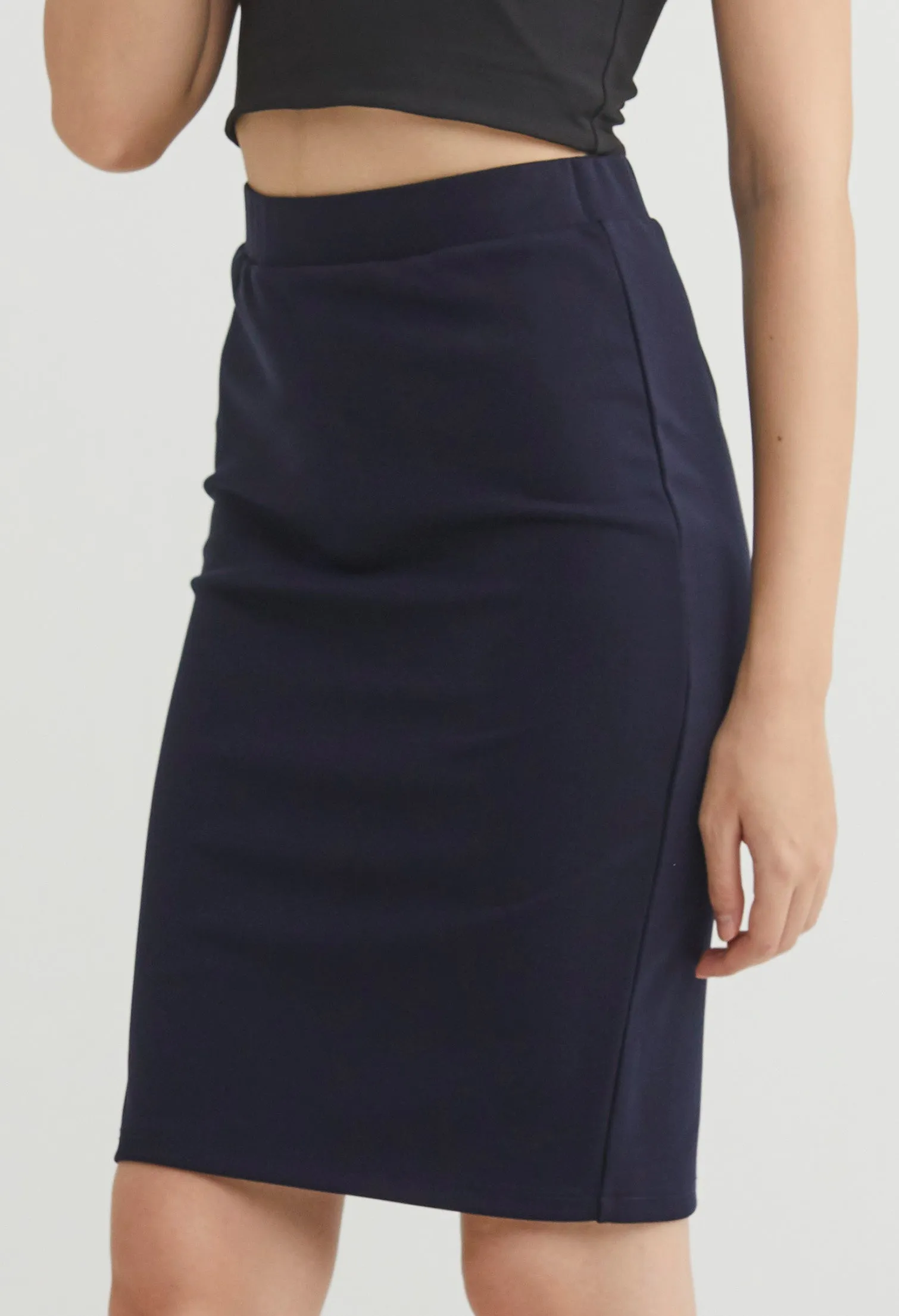 Basic Office Pencil Skirt