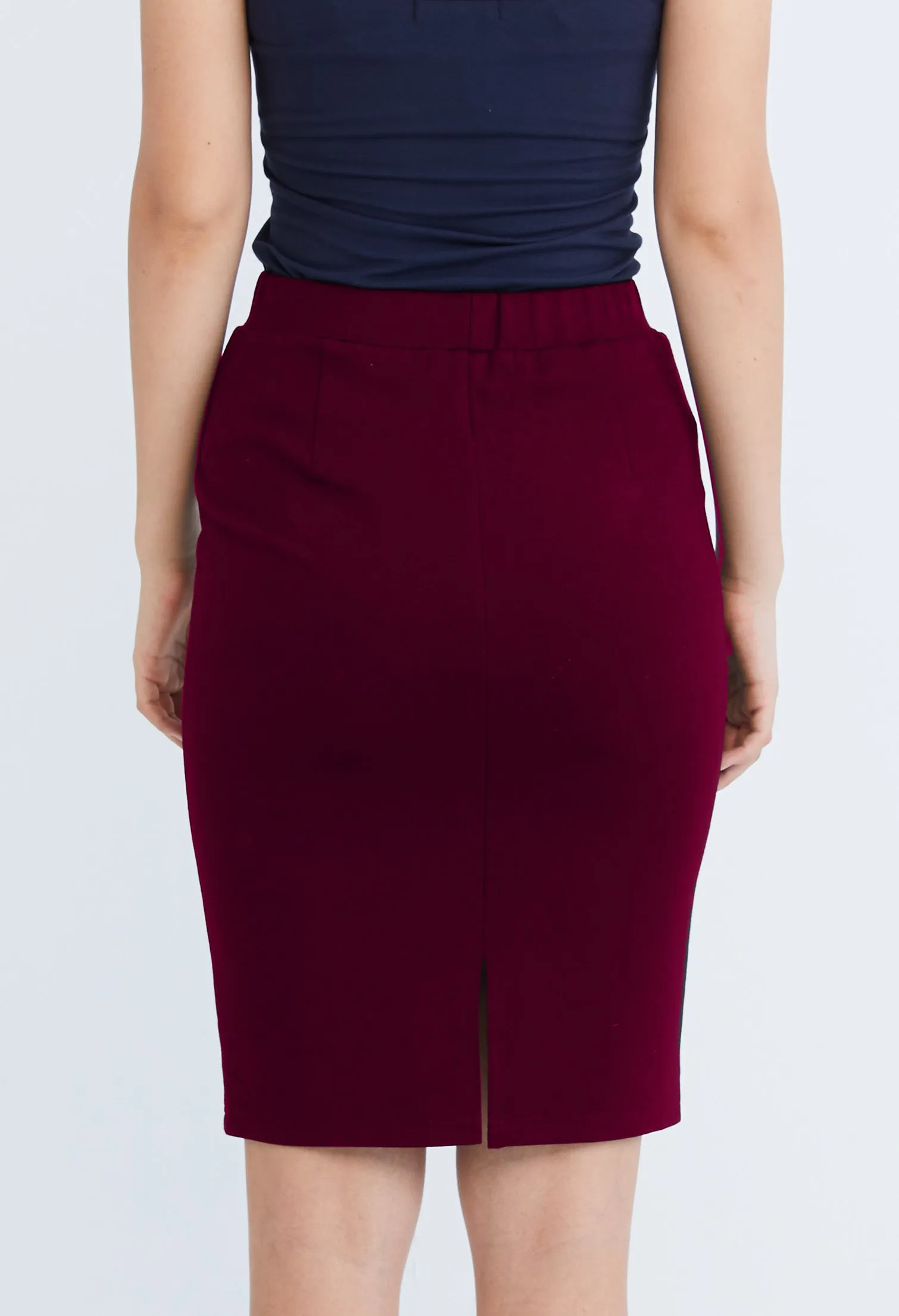 Basic Office Pencil Skirt