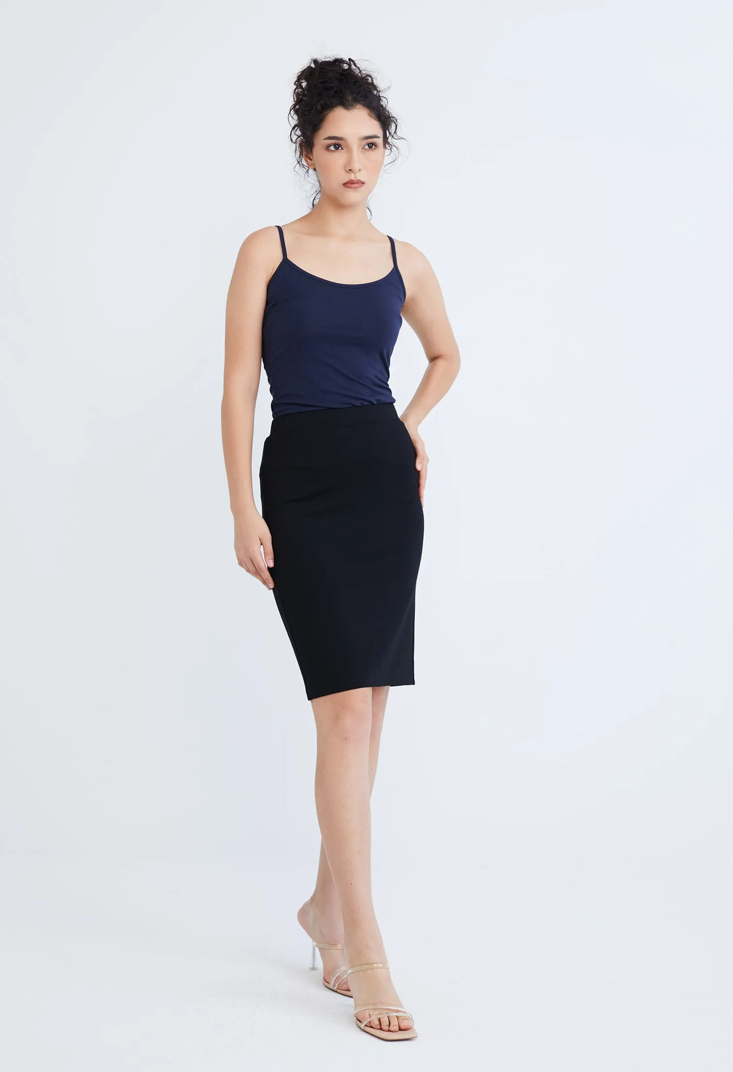 Basic Office Pencil Skirt