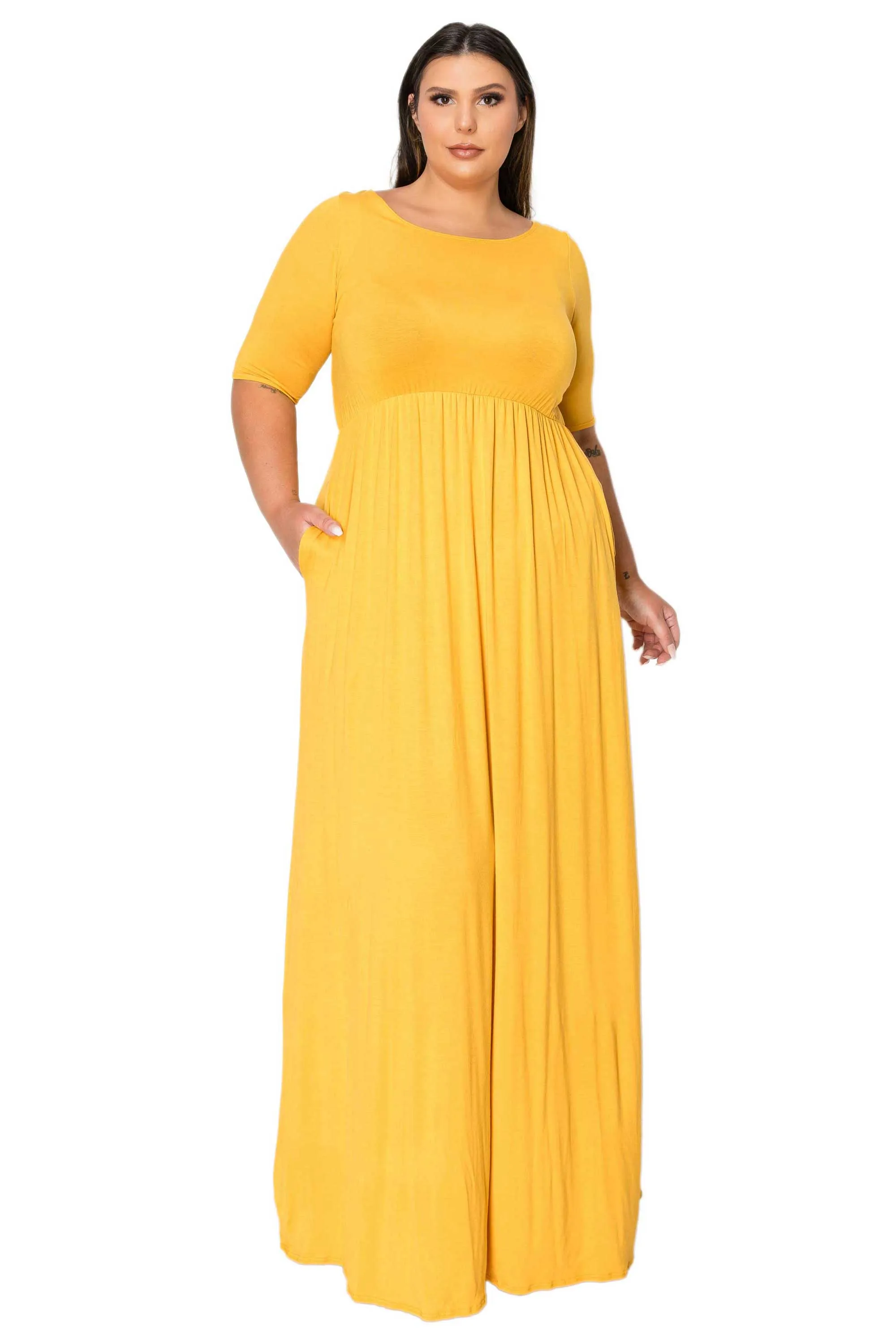 Eva Pocket Maxi Dress