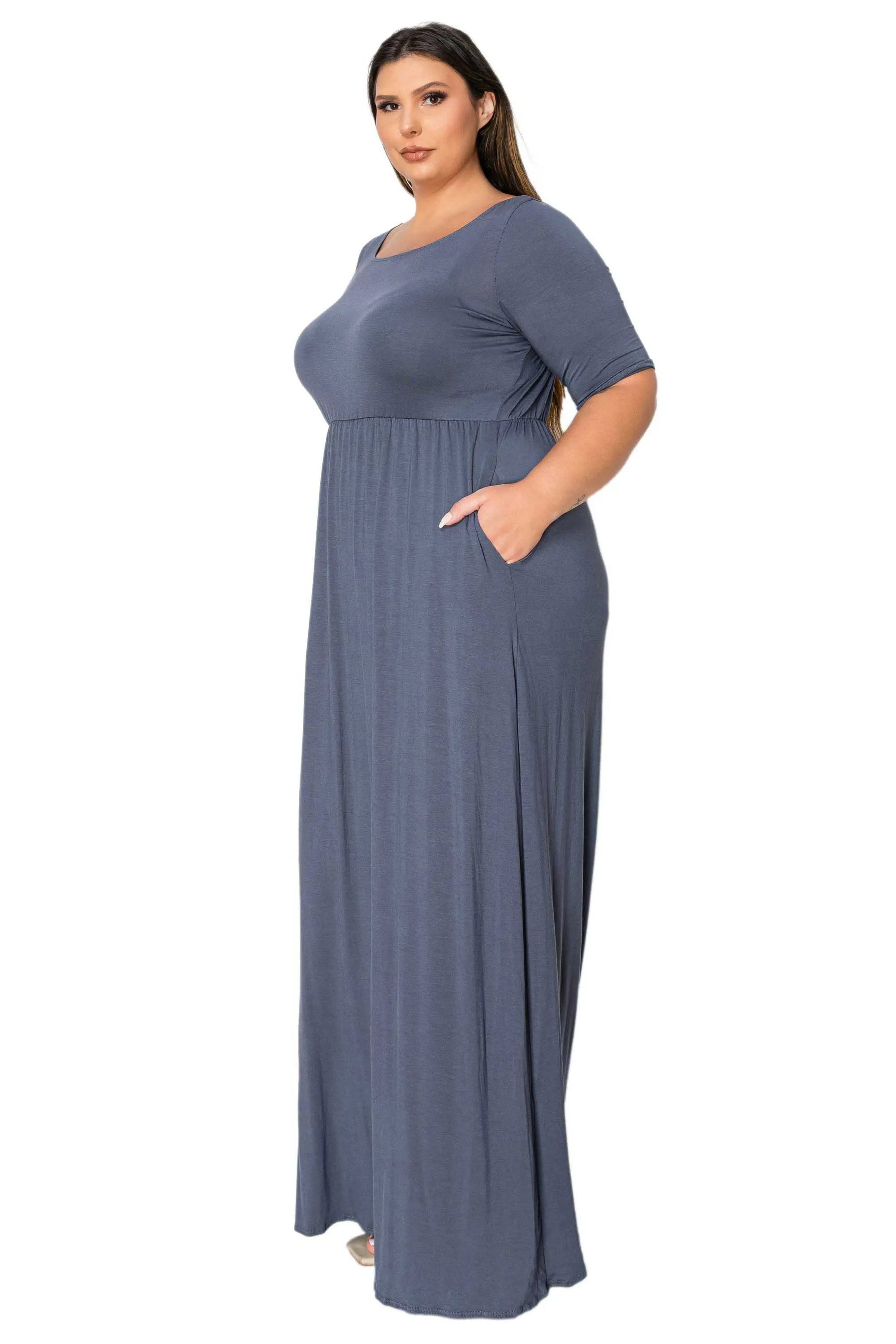 Eva Pocket Maxi Dress