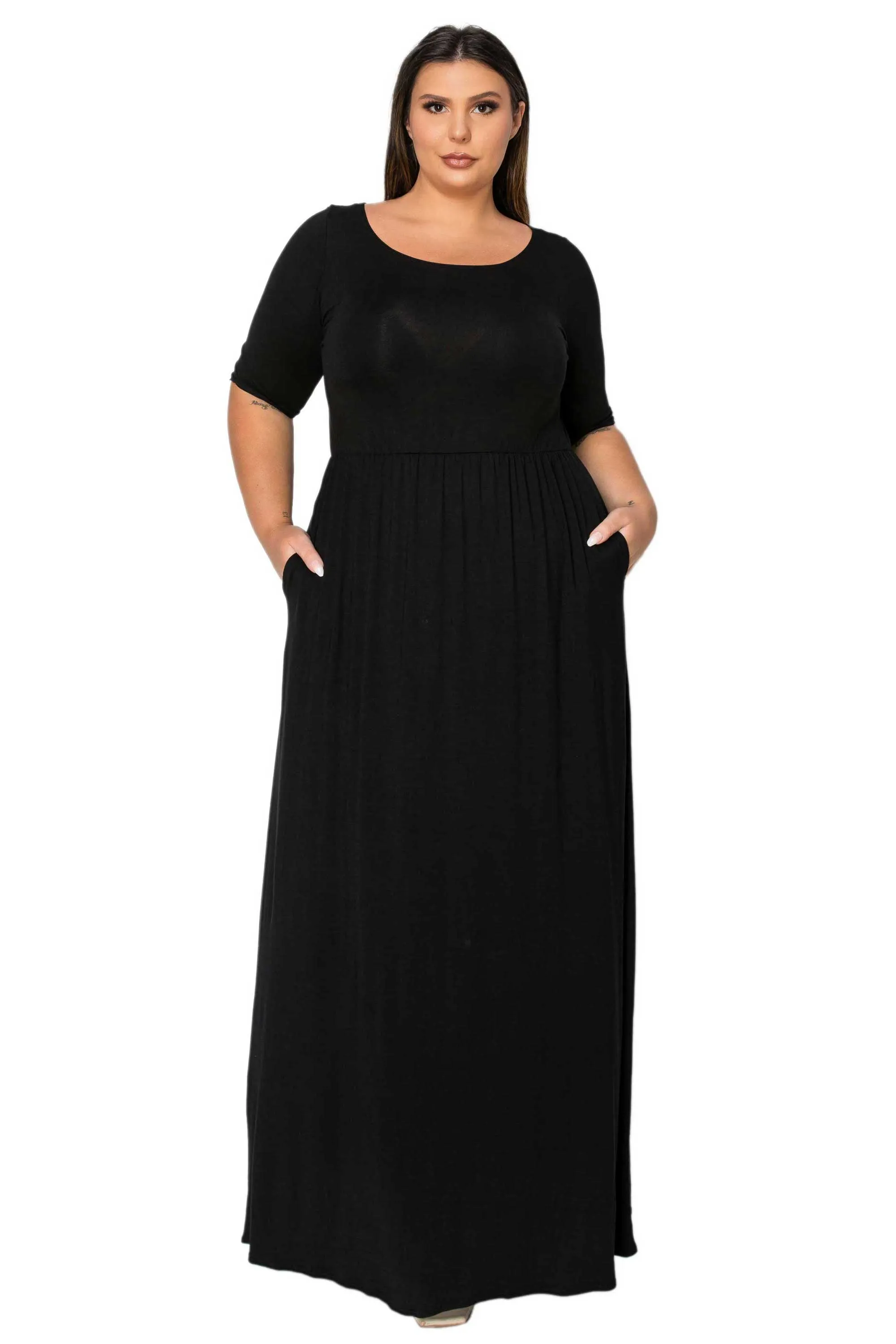 Eva Pocket Maxi Dress