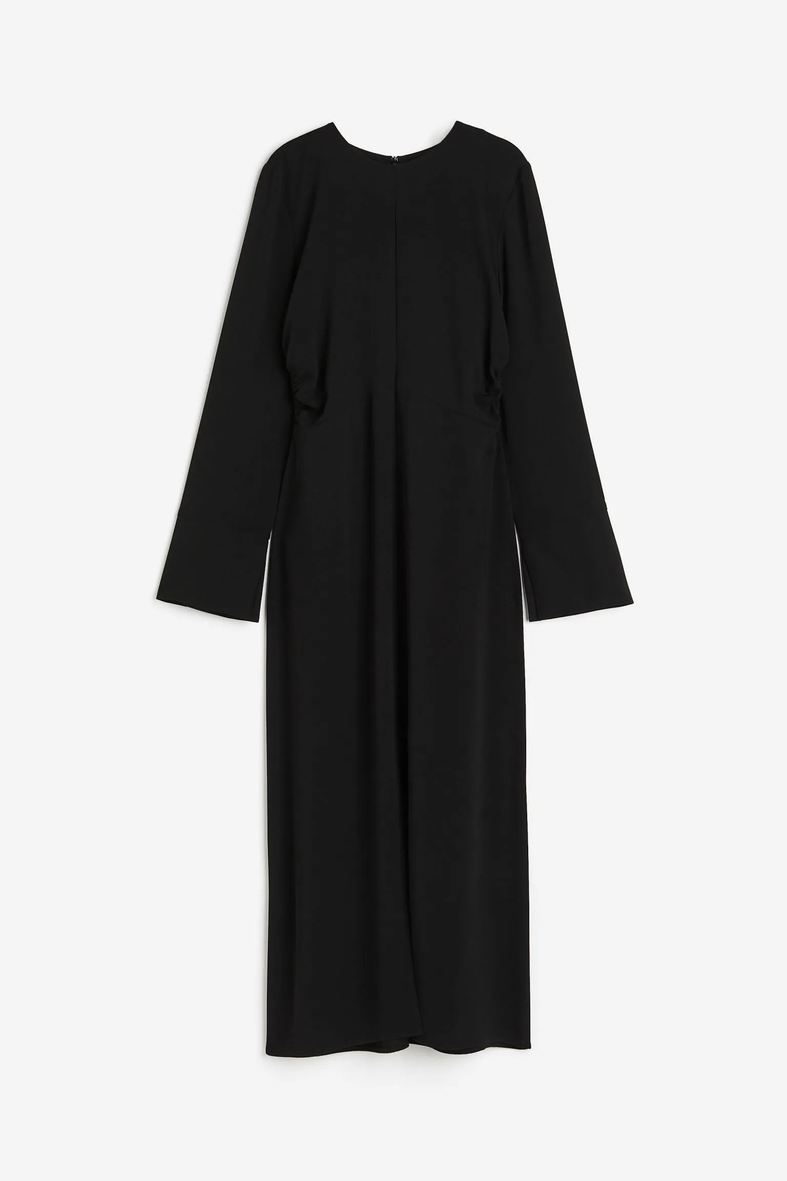 H&M Crêped dress, black