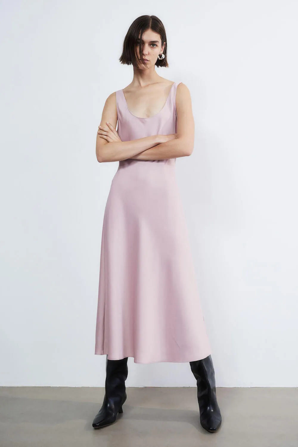 H&M Sleeveless dress, light pink