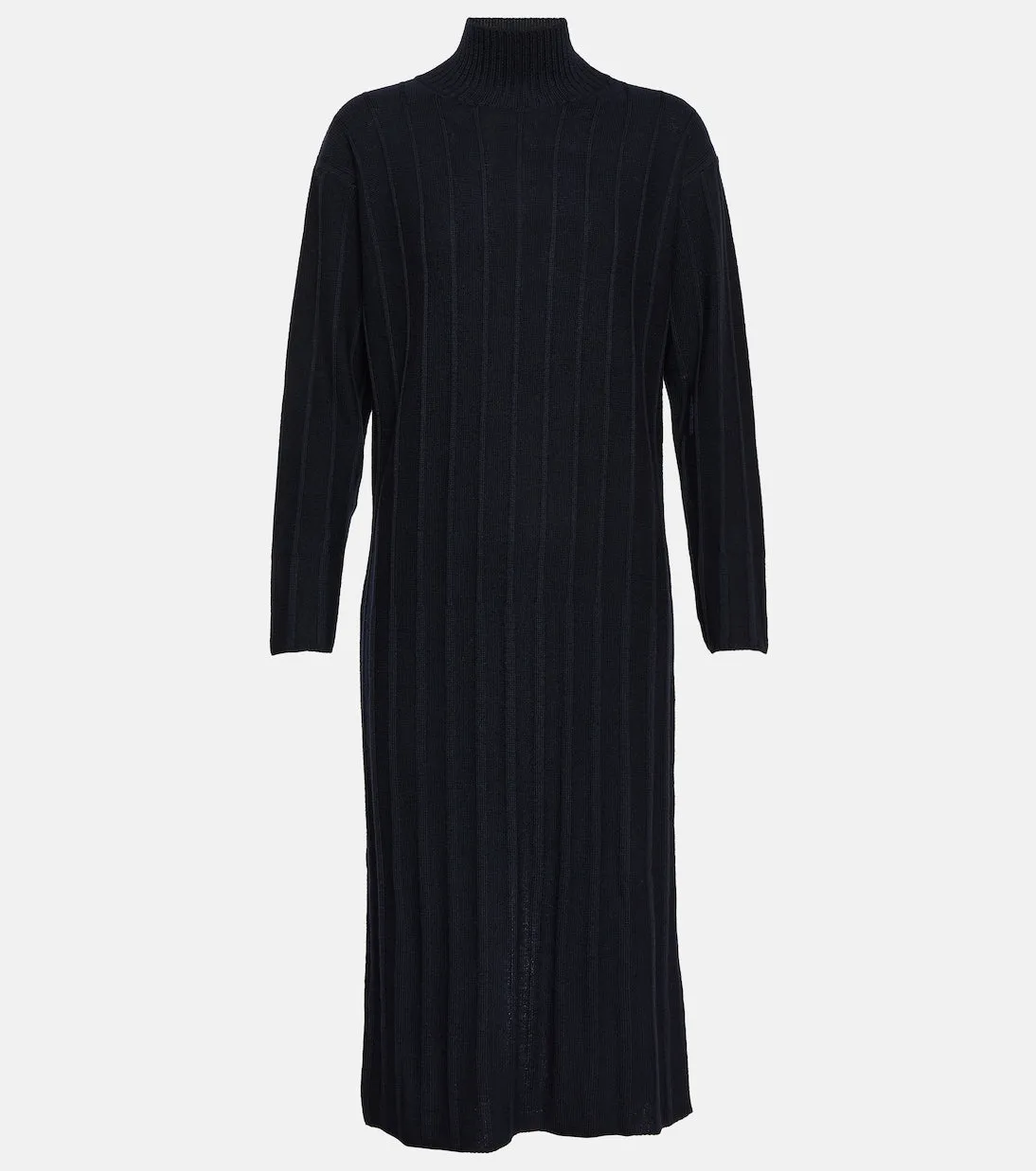 Leisure arezzo midi dress in Max Mara wool, blue