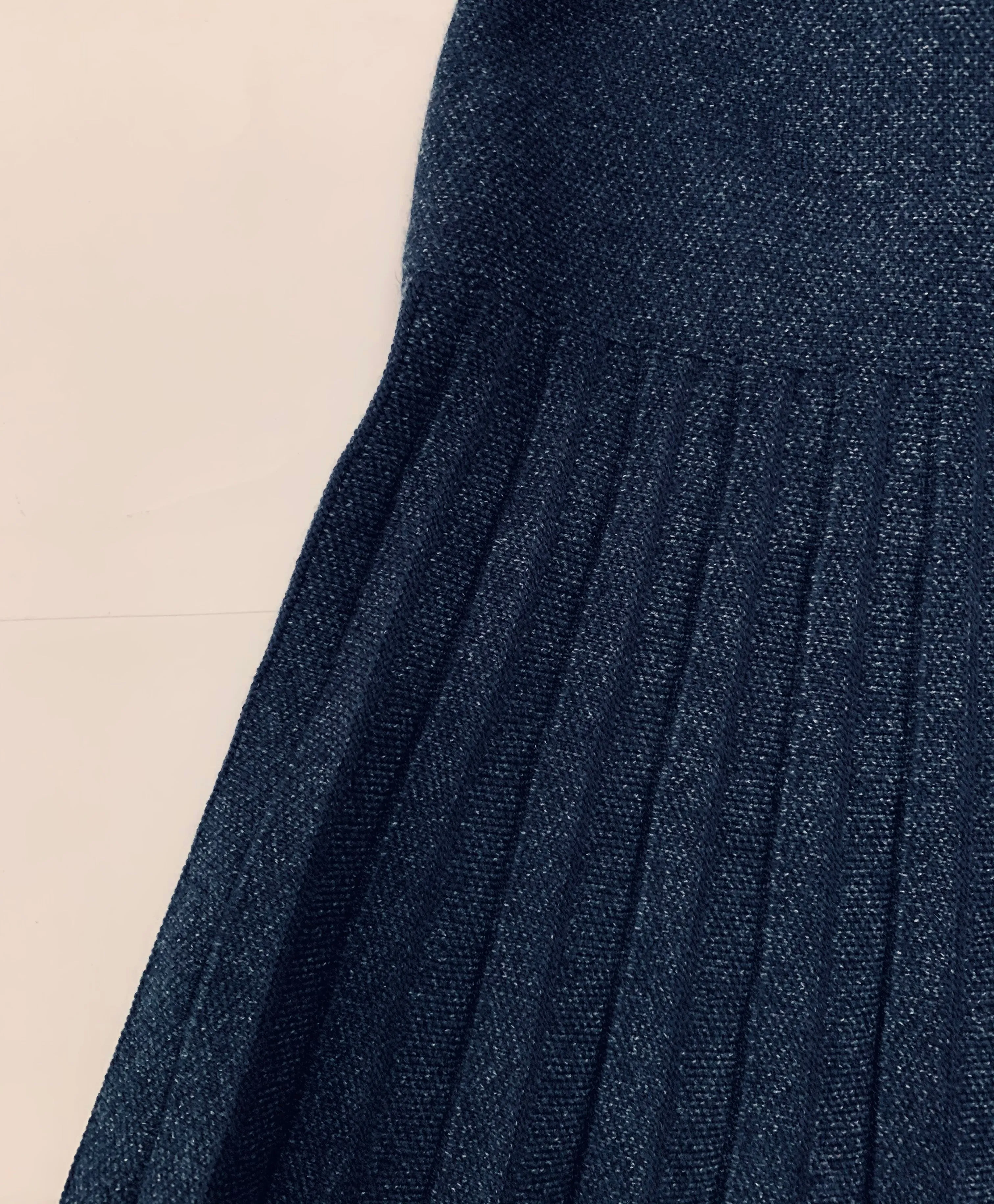 MM YEAR ROUND PLEATED - DENIM WASH.