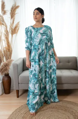 Perfect Sleeve Loose Plain, Breezy, Long Maxi Dress for Summer - CLEARANCE