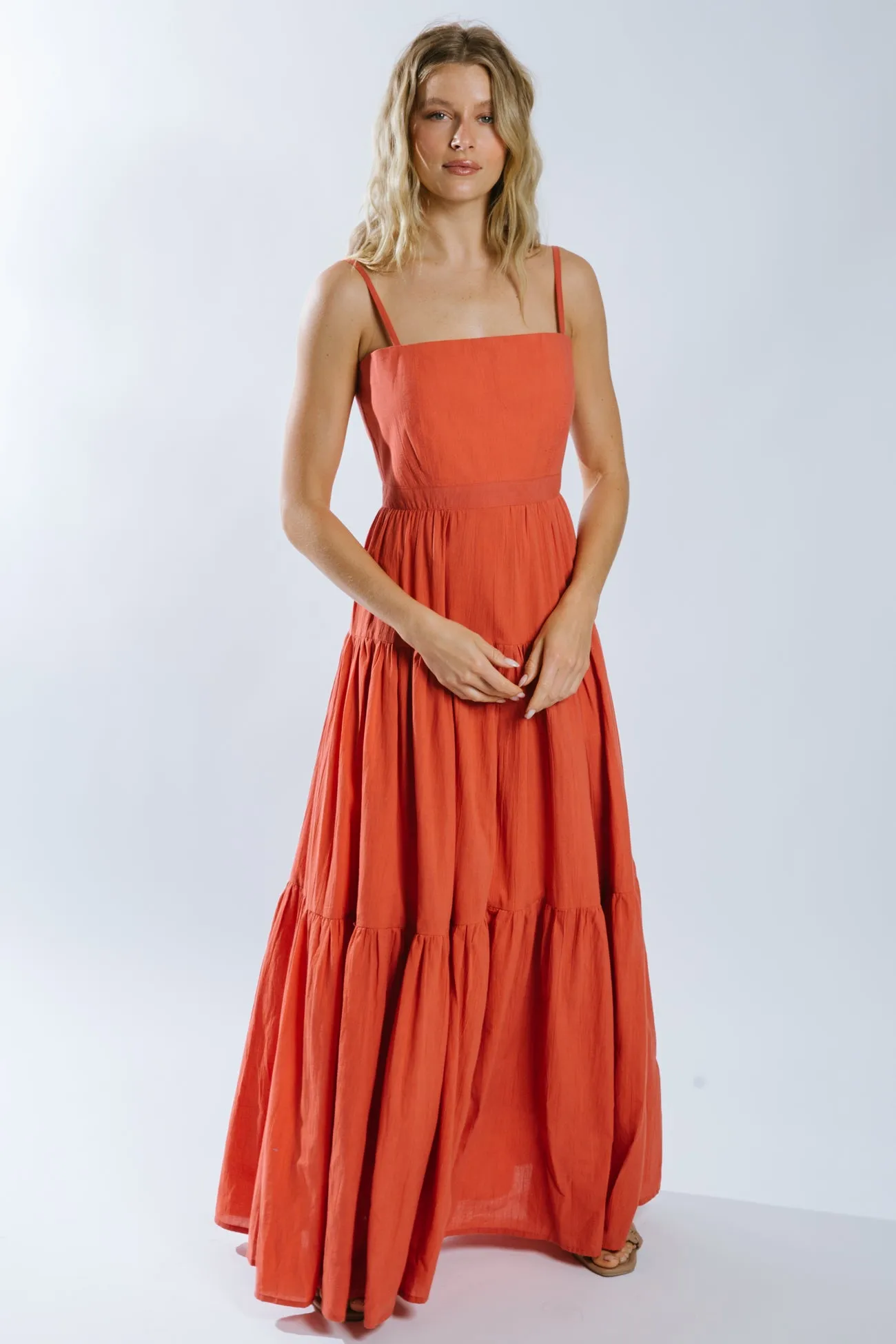 Prisha Tiered Maxi Dress