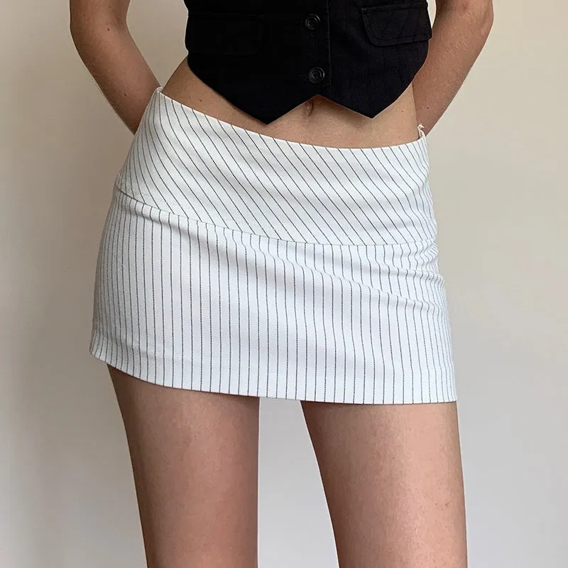 Ursula Striped Mini Skirt