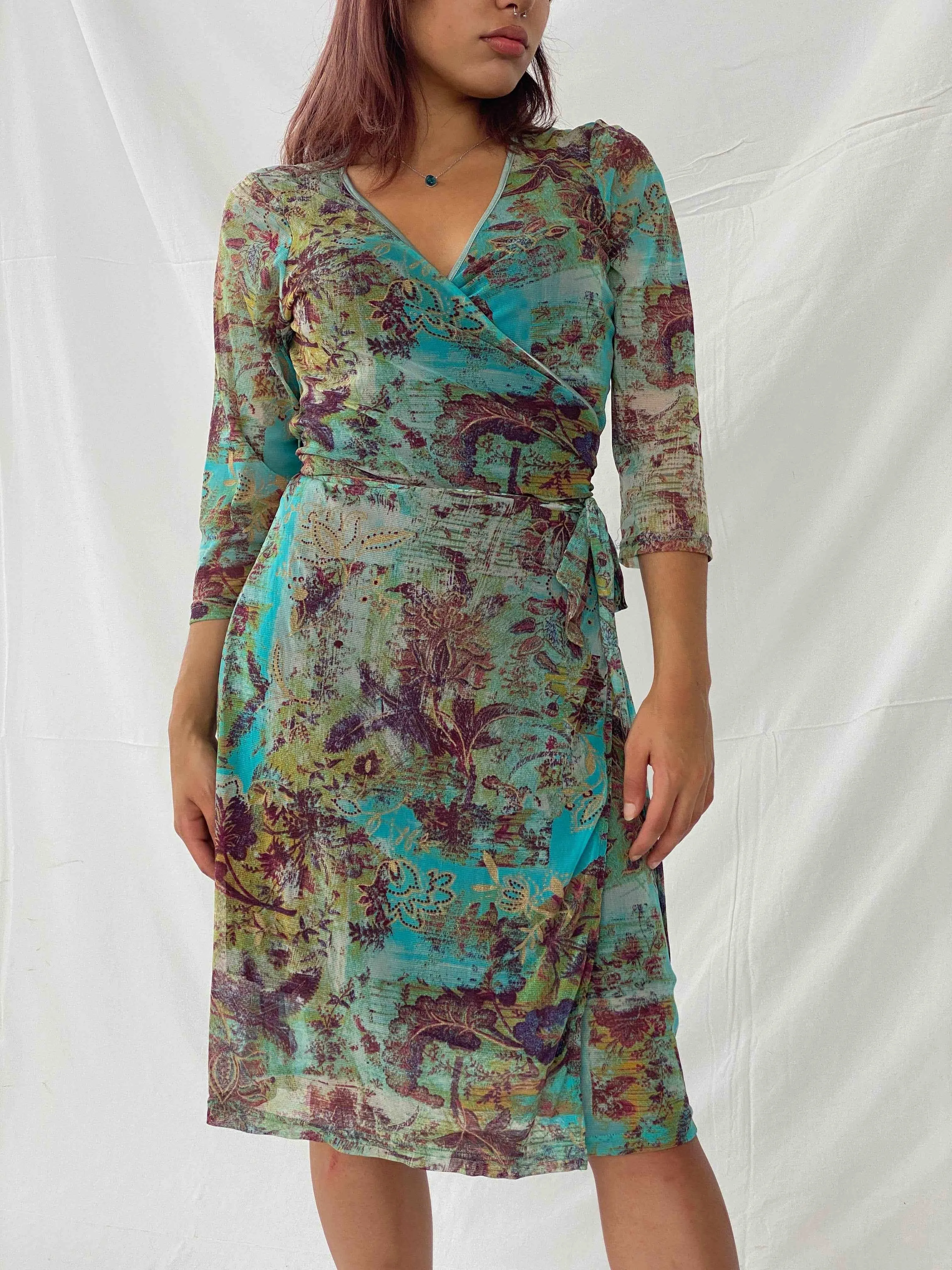 Vintage Bellamay Wrap Dress